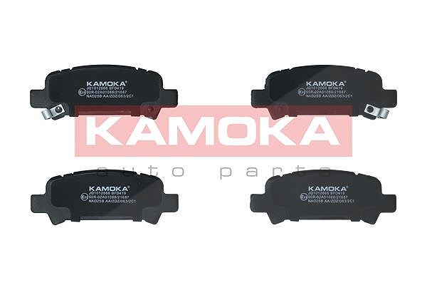 Kamoka Bremsbelagsatz, Scheibenbremse [Hersteller-Nr. JQ1012666] für Subaru