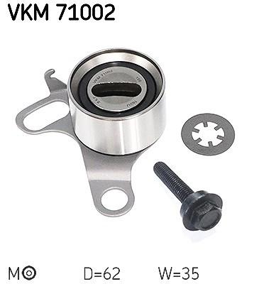 Skf Spannrolle, Zahnriemen [Hersteller-Nr. VKM71002] für Toyota, VW