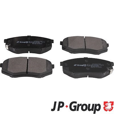 Jp Group Bremsbeläge vorne (Satz) [Hersteller-Nr. 3563601700] für Hyundai, Kia