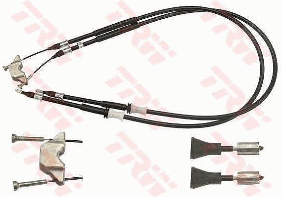 Trw Seilzug, Feststellbremse [Hersteller-Nr. GCH2096] für Chevrolet, Vauxhall, Opel