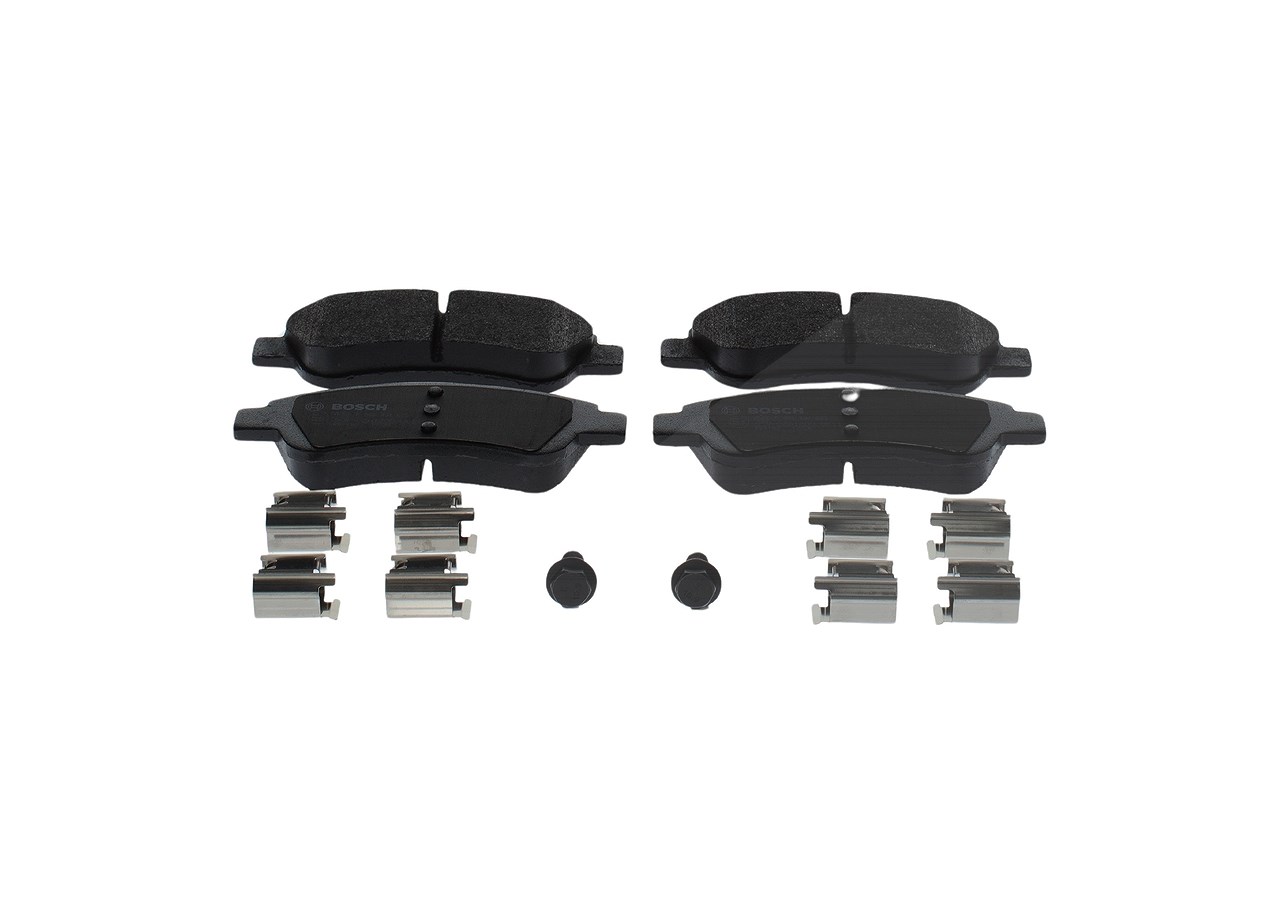 Bosch Bremsbelagsatz, Scheibenbremse [Hersteller-Nr. 0986494623] für Citroën, Ds, Opel, Peugeot