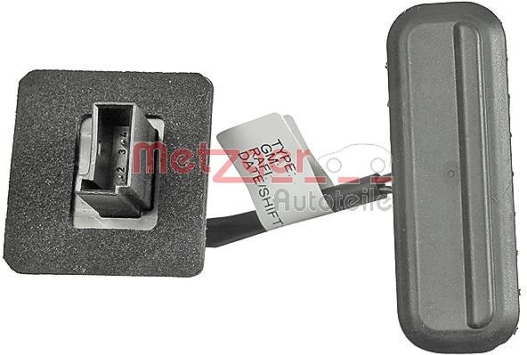 Metzger Autoteile Schalter, Heckklappenentriegelung [Hersteller-Nr. 2310552] für Opel, Vauxhall