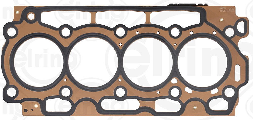 Elring Dichtung, Zylinderkopf [Hersteller-Nr. 569.812] für Santana, Suzuki, Volvo, Citroën, Mini, Mazda, Peugeot, Fiat, Ford