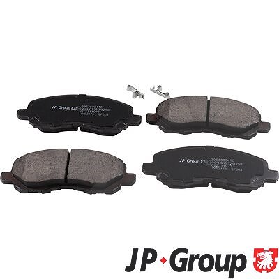 Jp Group Bremsbelagsatz, Scheibenbremse [Hersteller-Nr. 3963600410] für Jeep, Citroën, Mitsubishi, Chrysler, Lancia, Peugeot