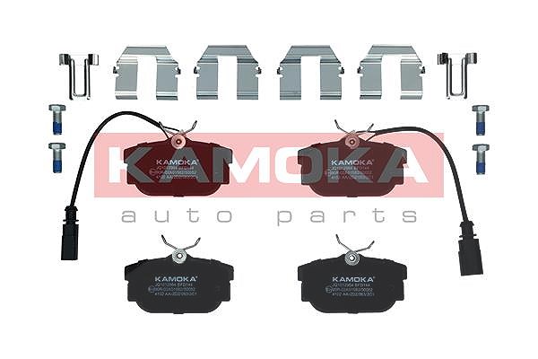 Kamoka Bremsbelagsatz, Scheibenbremse [Hersteller-Nr. JQ1012964] für Ford, Seat, Audi, VW