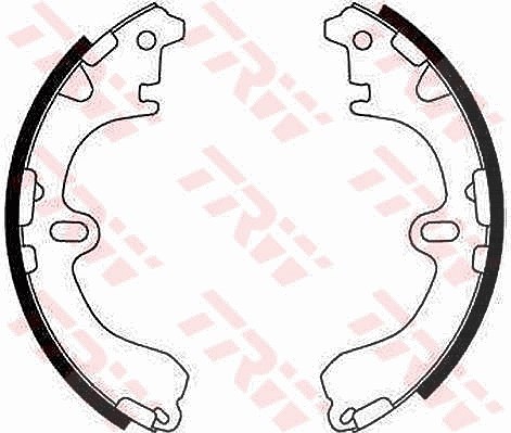 Trw Bremsbackensatz [Hersteller-Nr. GS8291] für Toyota