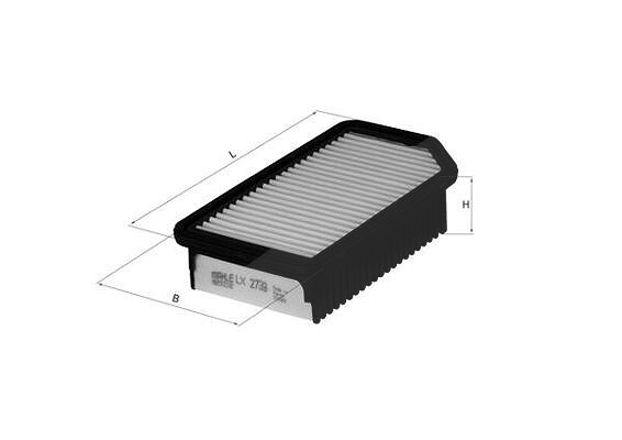 Mahle Luftfilter [Hersteller-Nr. LX2739] für Hyundai, Kia
