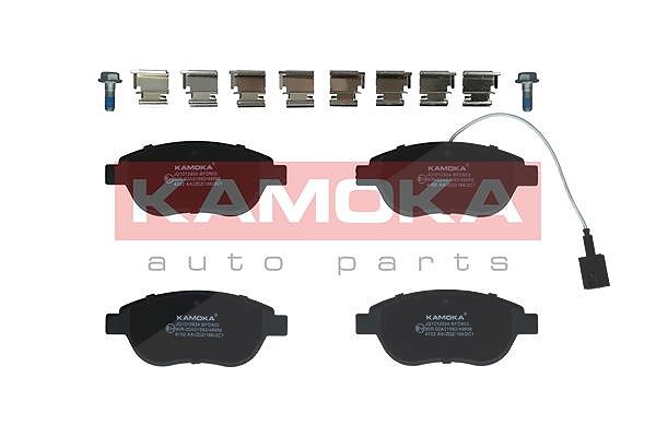 Kamoka Bremsbelagsatz, Scheibenbremse [Hersteller-Nr. JQ1012934] für Lancia, Fiat, Abarth, Opel