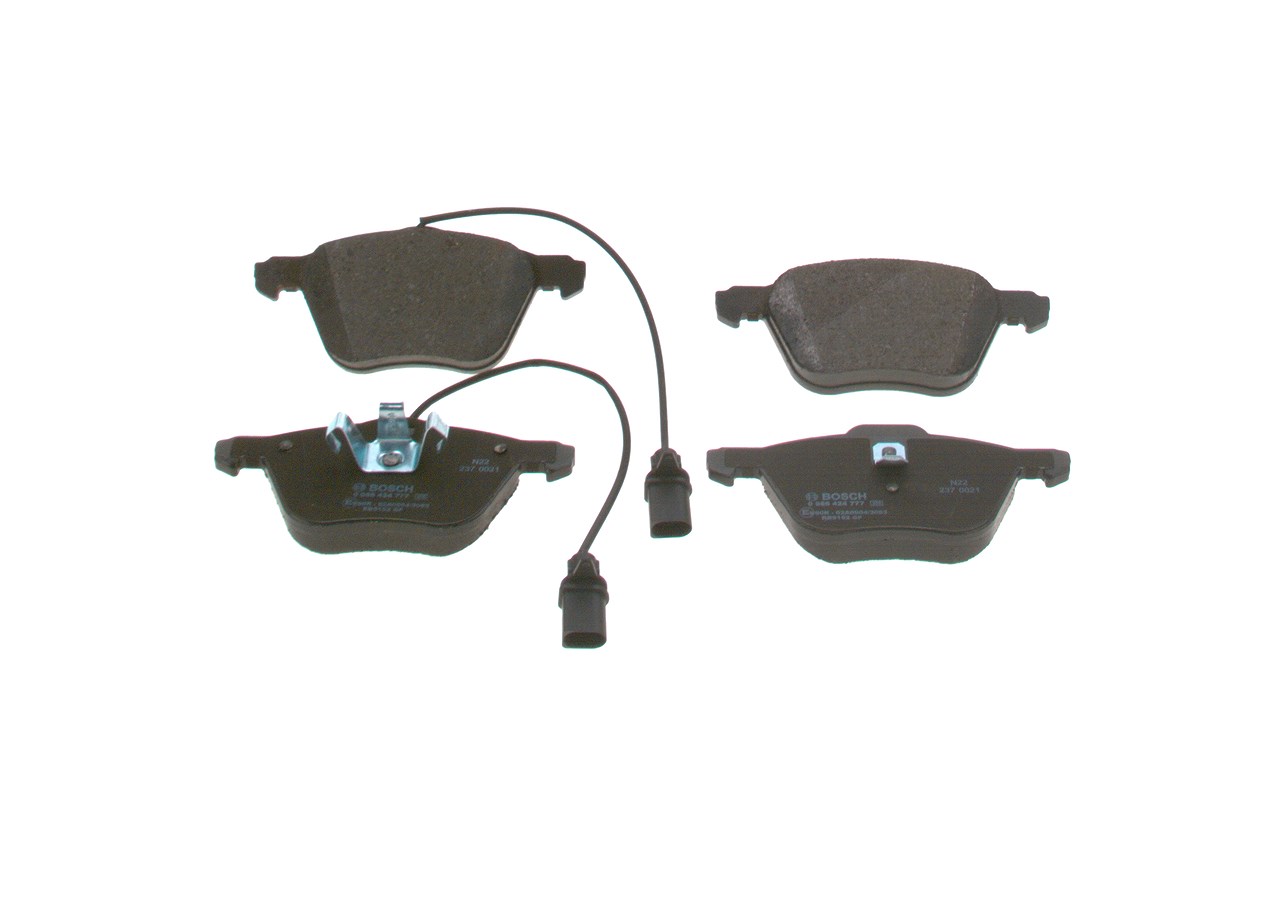 Bosch Bremsbeläge vorne (Satz) mit VWK [Hersteller-Nr. 0986424777] für Ford, Seat, VW
