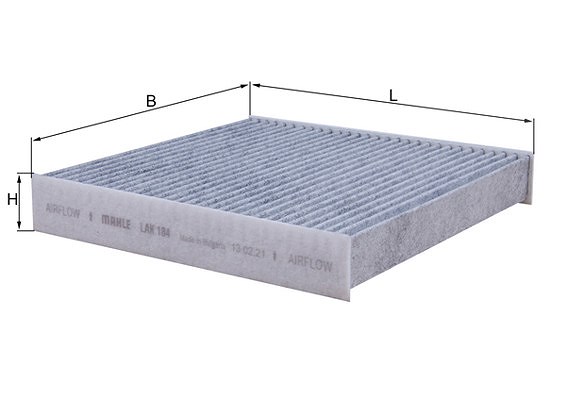 Mahle Filter, Innenraumluft [Hersteller-Nr. LAK184] für Peugeot, Citroën