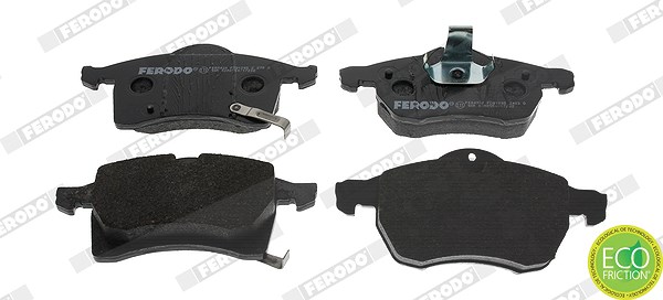 Ferodo Bremsbelagsatz, Scheibenbremse [Hersteller-Nr. FDB1295] für Vauxhall, Chevrolet, Opel