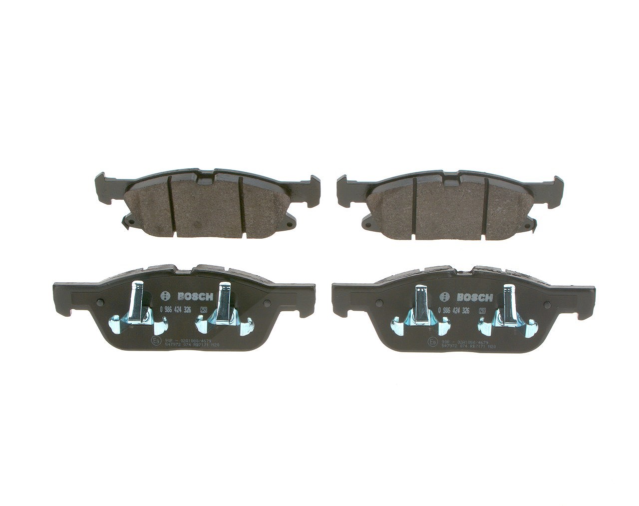 Bosch Bremsbeläge vorne (Satz) [Hersteller-Nr. 0986424326] für Ford, Ford Usa