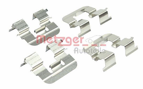 Metzger Autoteile Zubehörsatz, Scheibenbremsbelag [Hersteller-Nr. 109-0024] für Hyundai, Kia, Citroën