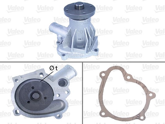 Valeo Wasserpumpe [Hersteller-Nr. 506044] für Volvo