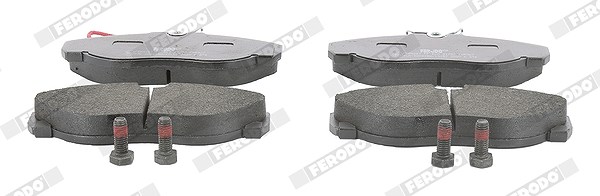 Ferodo Bremsbelagsatz, Scheibenbremse [Hersteller-Nr. FVR967] für Peugeot, Citroën, Fiat
