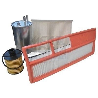 Meat & Doria Filter-Satz [Hersteller-Nr. FKFIA043] für Chevrolet, Alfa Romeo, Chrysler, Citroën, Opel, Ford, Suzuki, Lancia