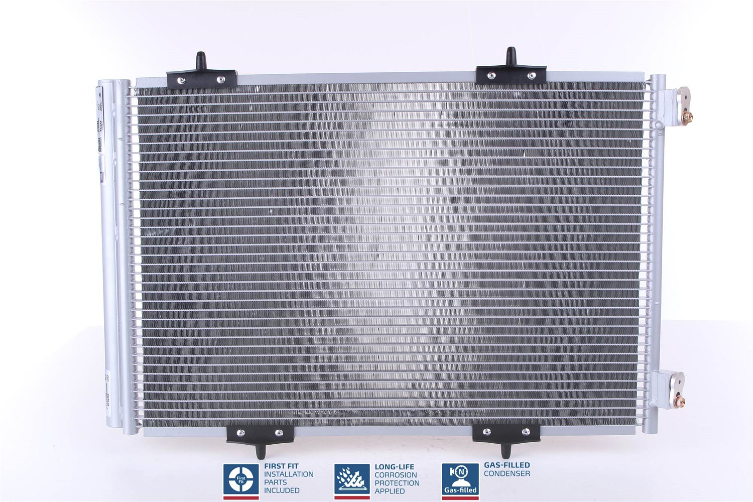 Nissens Kondensator, Klimaanlage [Hersteller-Nr. 940055] für Vauxhall, Ds, Citroën, Opel, Peugeot