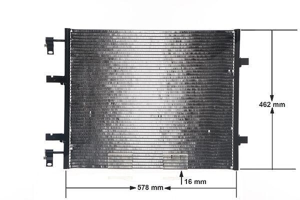 Mahle Kondensator, Klimaanlage [Hersteller-Nr. AC708000S] für Opel, Vauxhall, Renault