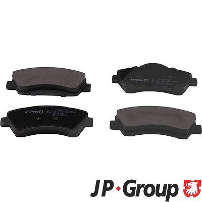 Jp Group Bremsbelagsatz, Scheibenbremse [Hersteller-Nr. 4163607710] für Citroën, Peugeot