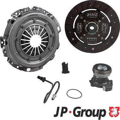 Jp Group Kupplungssatz [Hersteller-Nr. 1230405910] für Opel, Vauxhall, Chevrolet