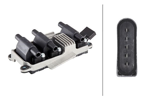 Hella Zündspule [Hersteller-Nr. 5DA358057-291] für Audi, Skoda, VW