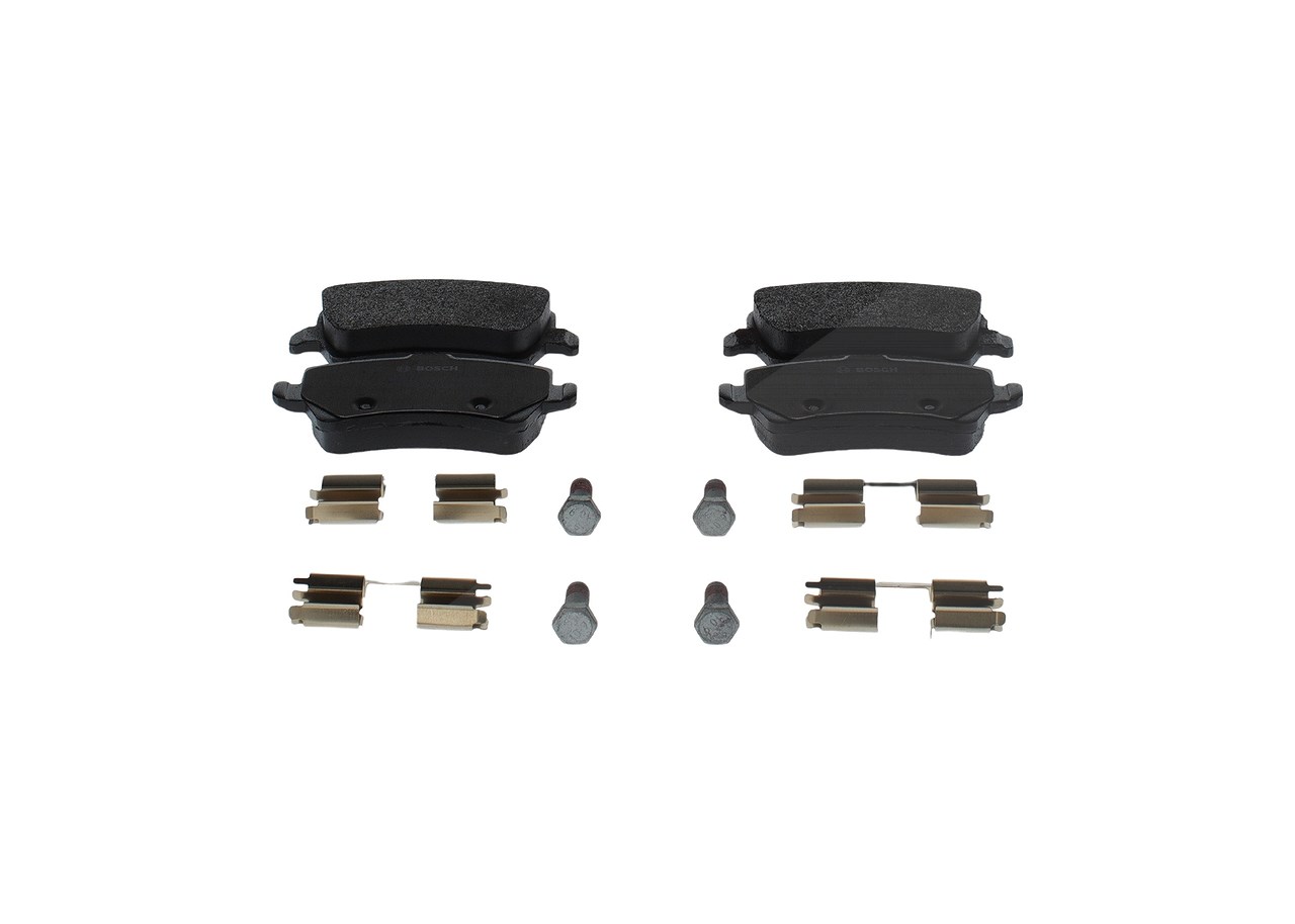 Bosch Bremsbeläge hinten (Satz) [Hersteller-Nr. 0986494641] für Volvo, Land Rover, Ford