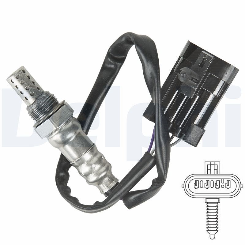 Für DELPHI ELEKTRONIKA ES20135-12B1 LAMBDA SENSOR CHEVROLET 1.4 OPEL 1.6 - Bild 7