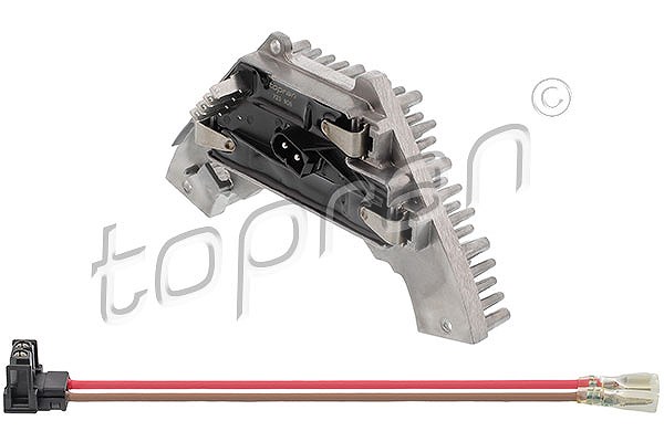 Topran Gebläseschalter, Heizung/Lüftung [Hersteller-Nr. 723908] für Fiat, Peugeot, Citroën
