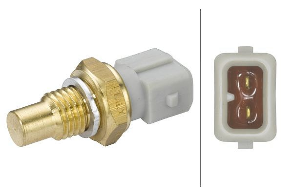 Hella Sensor, Kühlmitteltemperatur [Hersteller-Nr. 6PT009309-301] für Volvo, Alpine, Renault