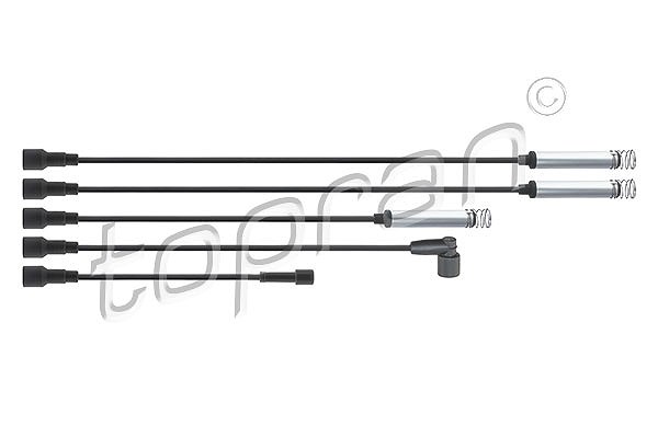 Topran Zündkabelsatz [Hersteller-Nr. 202523] für Opel, Vauxhall