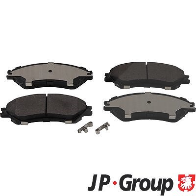 Jp Group Bremsbeläge vorne (Satz) [Hersteller-Nr. 4763604510] für Suzuki