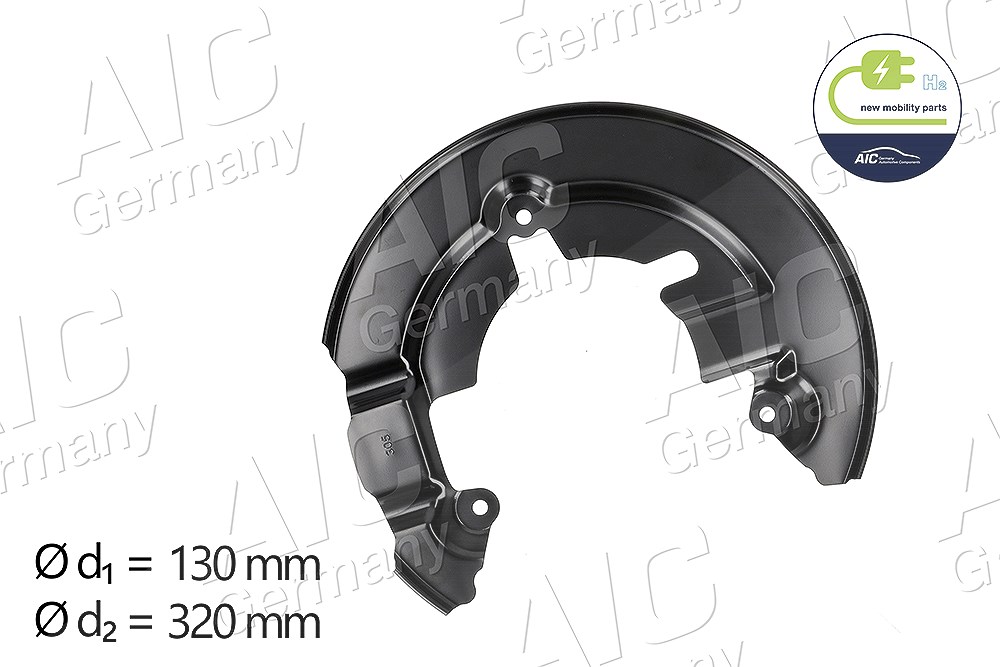 Aic Spritzblech, Bremsscheibe [Hersteller-Nr. 58104] für Ford