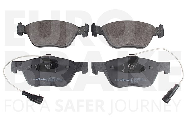 Eurobrake Bremsbeläge Vorderachse inkl. Warnkontakt [Hersteller-Nr. 5502222340] für Lancia, Alfa Romeo, Fiat