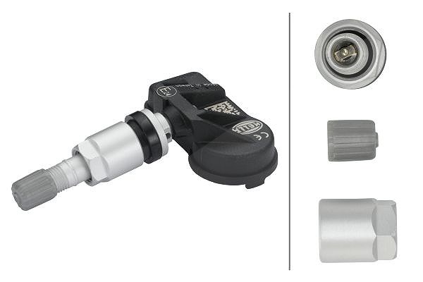 Hella Radsensor, Reifendruck-Kontrollsystem [Hersteller-Nr. 6PP358139-181] für Dacia, Renault