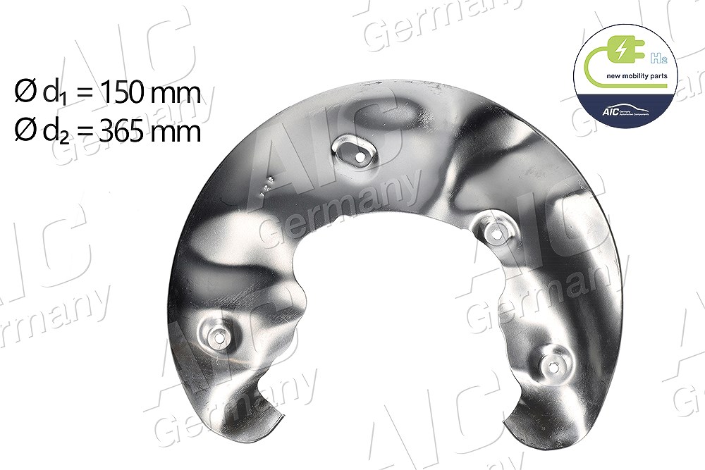 Aic Deckblech Bremsscheibe vorne links [Hersteller-Nr. 56399] für Audi