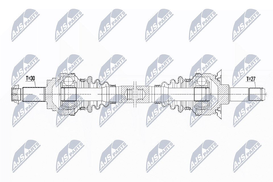 Nty Antriebswelle [Hersteller-Nr. NPW-BM-101] für BMW