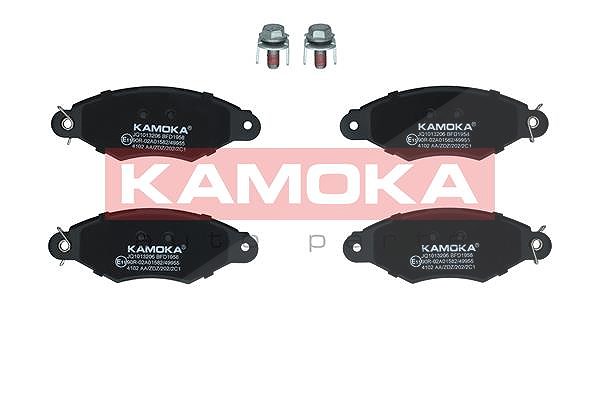 Kamoka Bremsbelagsatz, Scheibenbremse [Hersteller-Nr. JQ1013206] für Renault, Nissan, Citroën