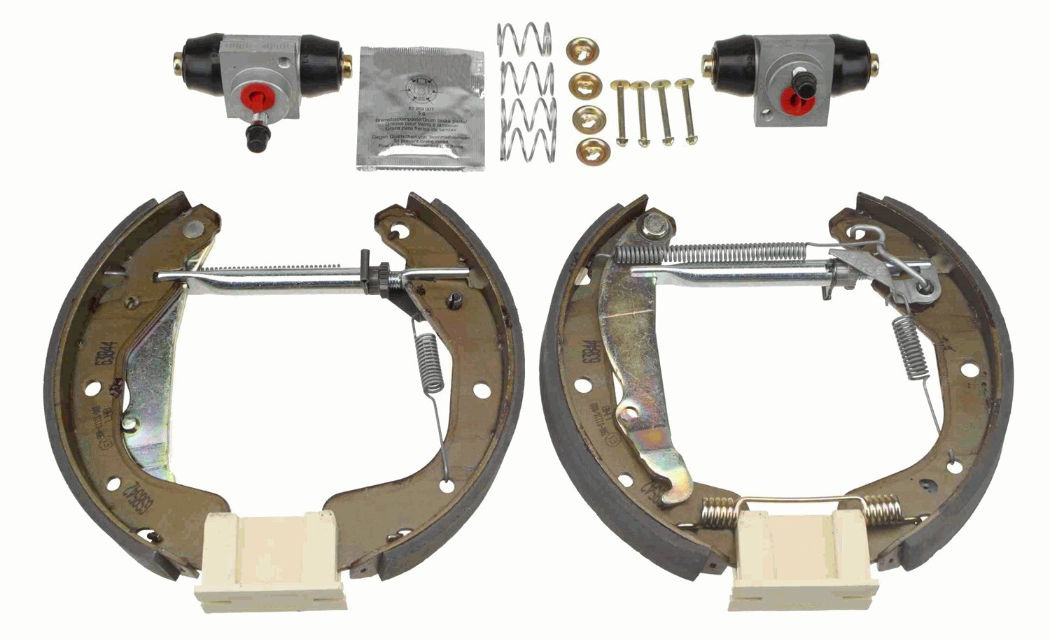 Trw Bremsbackensatz [Hersteller-Nr. GSK1622] für Chevrolet, Opel, Vauxhall