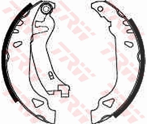 Trw Bremsbackensatz [Hersteller-Nr. GS8269] für Fiat, Lancia