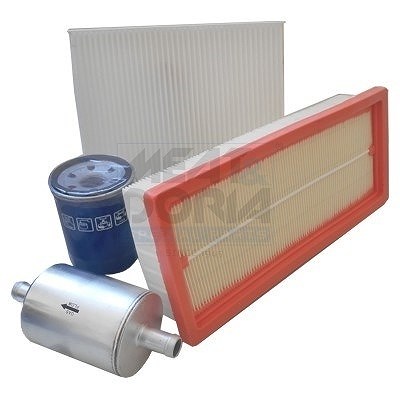 Meat & Doria Filter-Satz [Hersteller-Nr. FKFIA081] für Citroën, Opel, Volvo, Fiat, Alfa Romeo, Proton, Nissan, Honda, Mitsubishi, Ford, Mazda