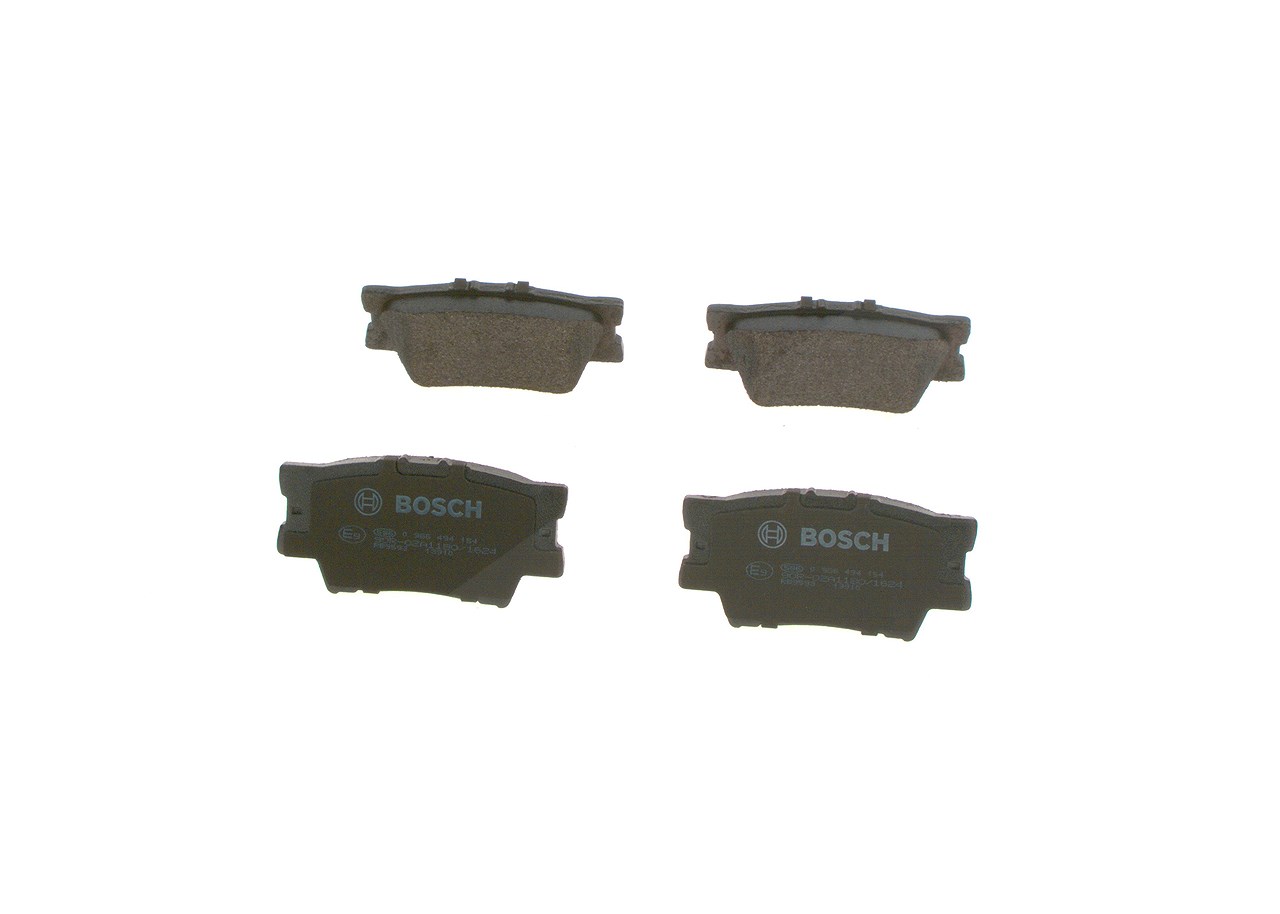 Bosch Bremsbelagsatz, Scheibenbremse [Hersteller-Nr. 0986494154] für Toyota