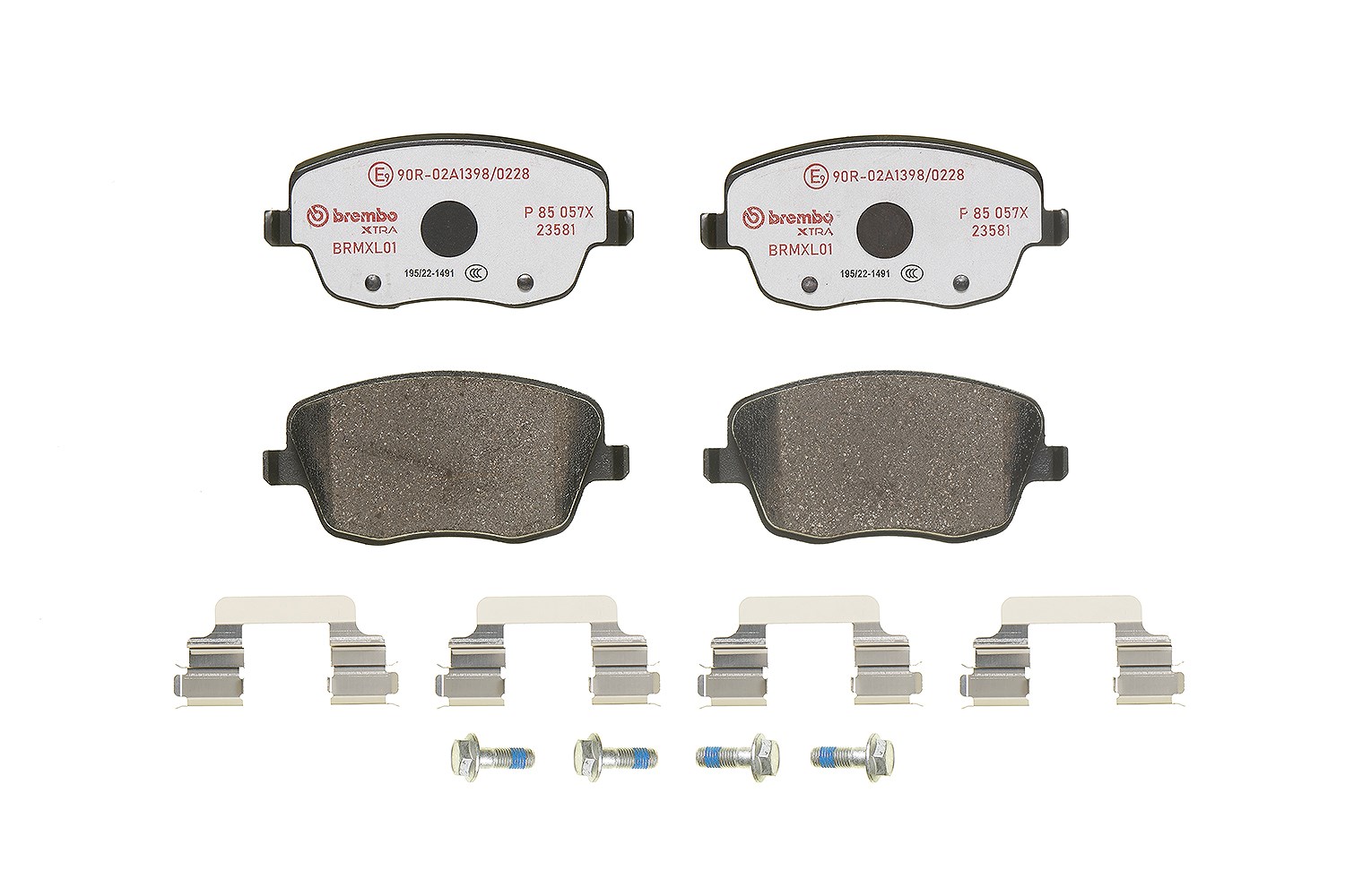 Brembo P85057X Bremsbelagsatz für Scheibenbremse Bremsbelagsatz - Bild 9