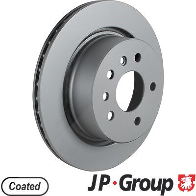 Jp Group 1x Bremsscheibe [Hersteller-Nr. 1263201700] für Vauxhall, Opel