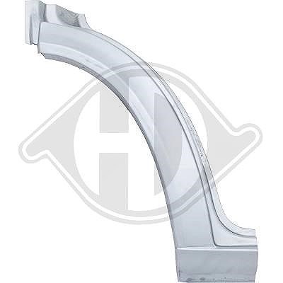 Diederichs Kotflügel [Hersteller-Nr. 9149031] für Mercedes-Benz, VW