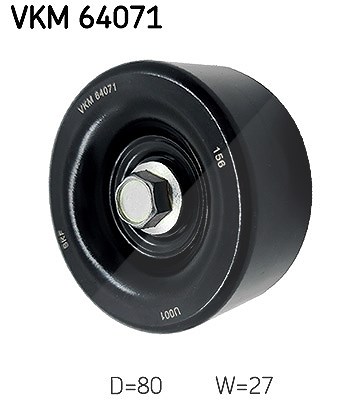 Skf Umlenk-/Führungsrolle, Keilrippenriemen [Hersteller-Nr. VKM64071] für Kia, Hyundai