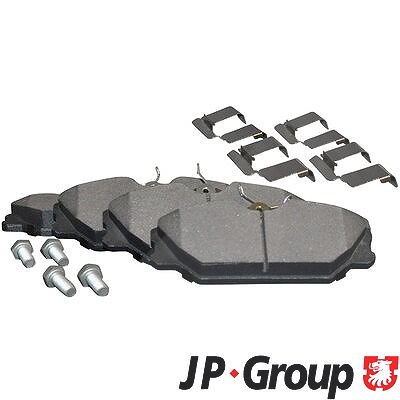 Jp Group Bremsbeläge vorne (Satz) [Hersteller-Nr. 4363601510] für Renault