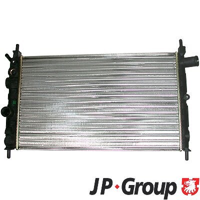 Jp Group Kühler, 525 x 320 mm ohne Klima [Hersteller-Nr. 1214200100] für Opel, Vauxhall