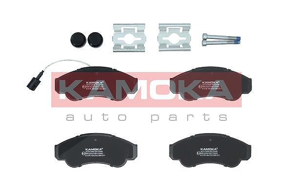 Kamoka Bremsbelagsatz, Scheibenbremse [Hersteller-Nr. JQ1012958] für Citroën, Peugeot, Fiat