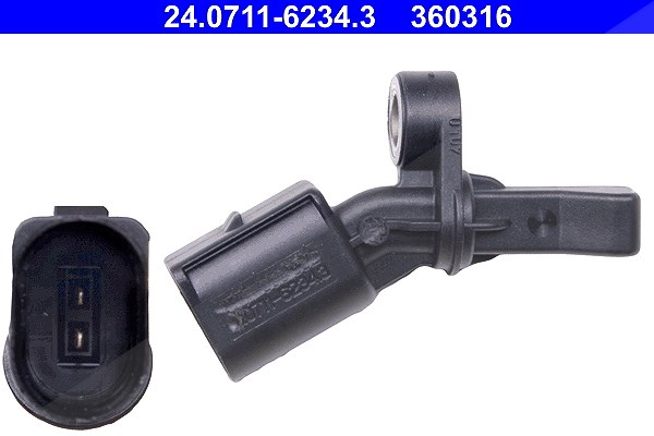 Ate Sensor, Raddrehzahl [Hersteller-Nr. 24.0711-6234.3] für Seat, VW, Audi, Skoda