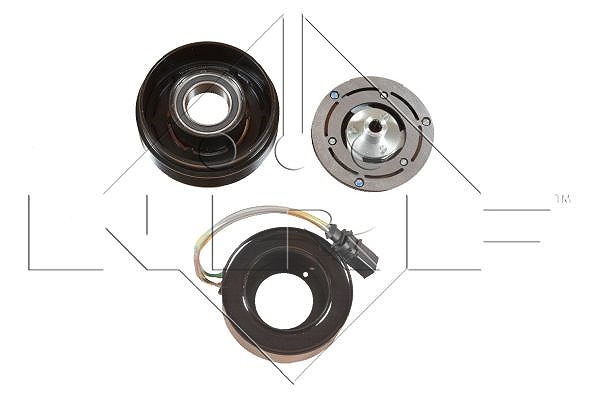 Nrf Spule, Magnetkupplung-Kompressor [Hersteller-Nr. 380014] für VW, Ford, Skoda, Audi, Seat